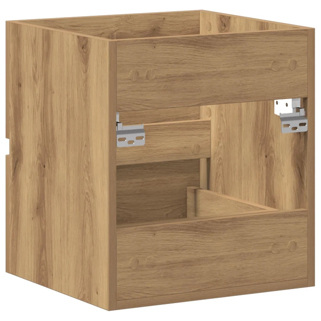 vidaXL Mobile Lavabo Bagno Artigianale 41x38,5x45 cm in Truciolato