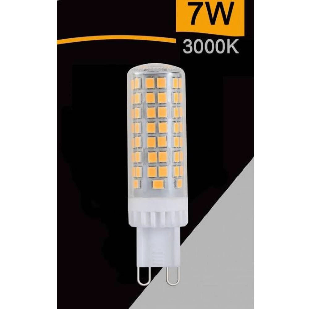 Trade Shop - Lampadina Tubolare Led Smd G9 7 W 820 Lm Luce 3000k 4000k 6500k Sparac-g9-7w-ce2 -