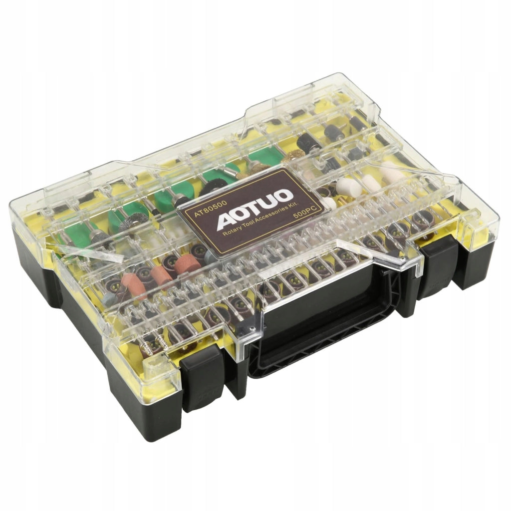 Set di Frese Rosfix 500 Pezzi – Alta Qualità e Precisione | Materiale Resistente | Per Legno, Metallo, Plastica, Pietra