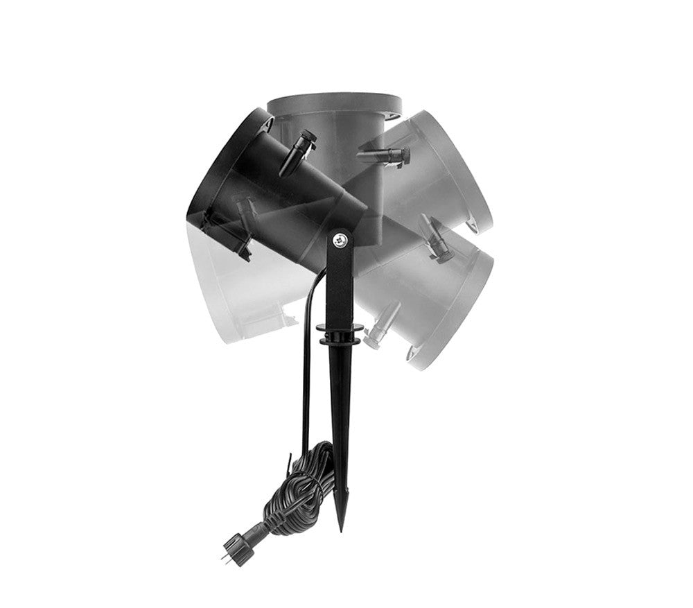 Proiettore luci led laser 6W da esterno IP65