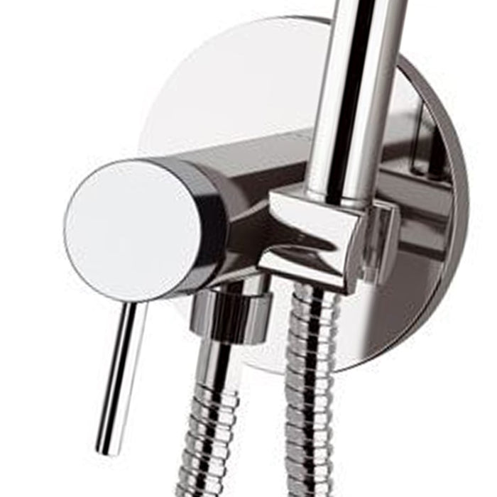 Miscelatore a incasso per shut off cromato - Serie X Style