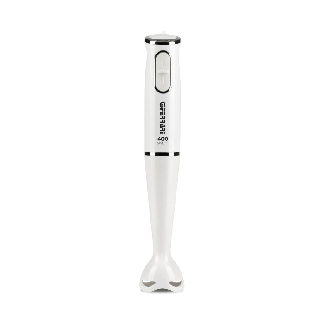G3 ferrari g20141 mixer a immersione "easymix" 400 watt dc, lame inox, bianco