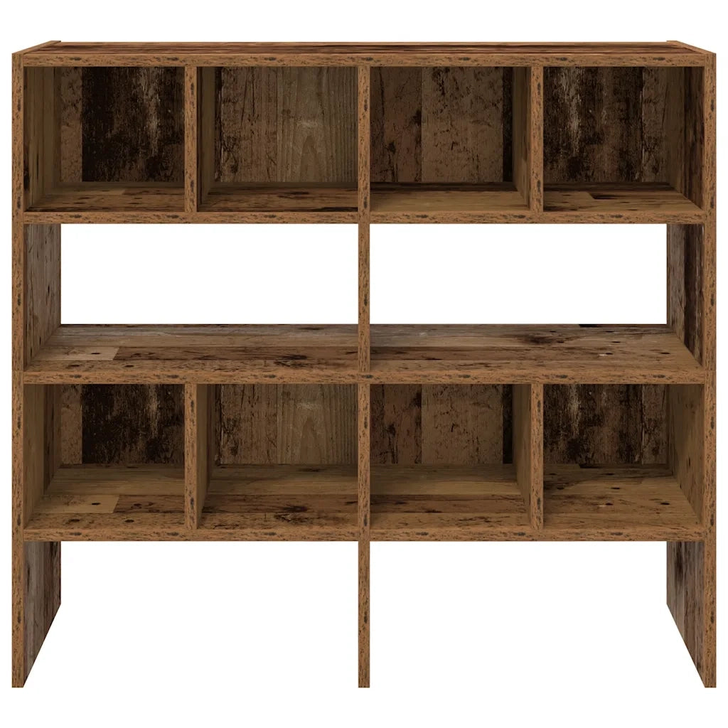 Scarpiere 2 pz Impilabili Legno Antico 89,5x30x40 cm