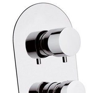 Miscelatore incasso doccia con deviatore a due posizioni cromato - Serie X Style