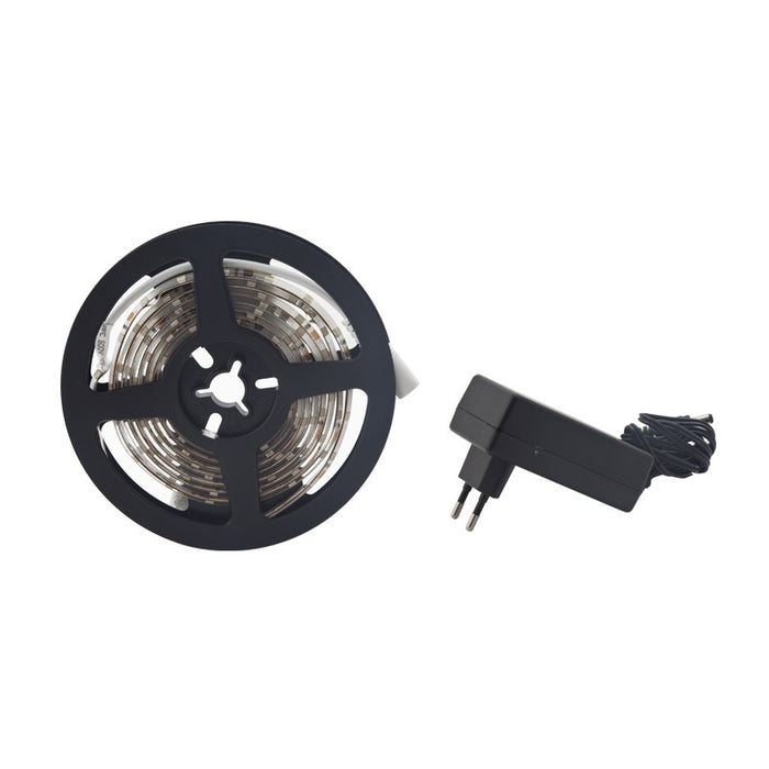 KIT NASTRO 150 LED 500CM 12V 4000K ALIMENTATO