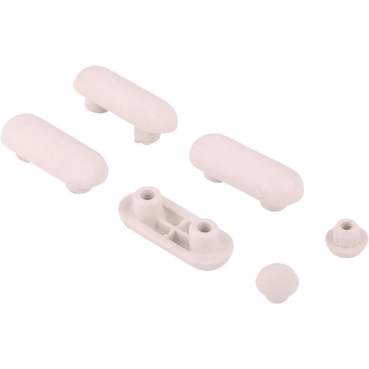 Sedile coperchio puffer 598123 per sedili wc renova, bianco