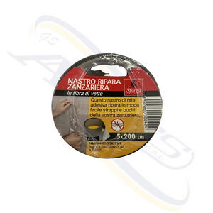 NASTRO RIPARA ZANZARIERA IN FIBRA DI VETRO 5X200 CM SARATOGA