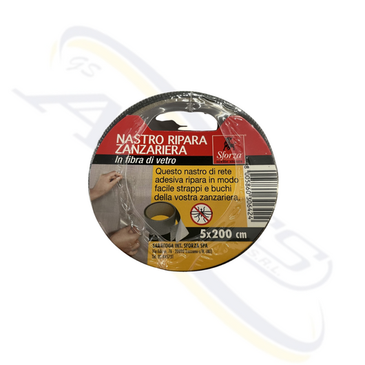 NASTRO RIPARA ZANZARIERA IN FIBRA DI VETRO 5X200 CM SARATOGA