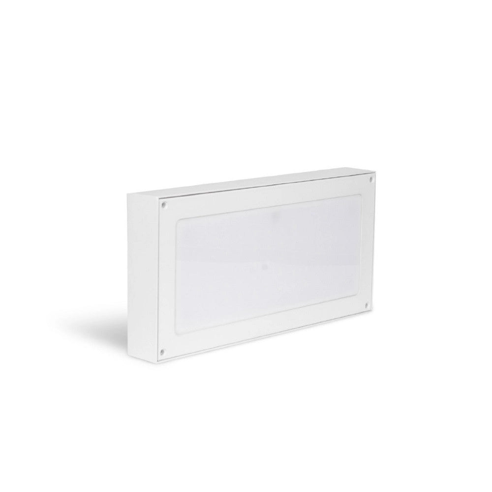 Trade Shop - Applique Led 18 W Slim A Parete Rettangolare Luce Naturale Fredda Calda Xc-9043 -