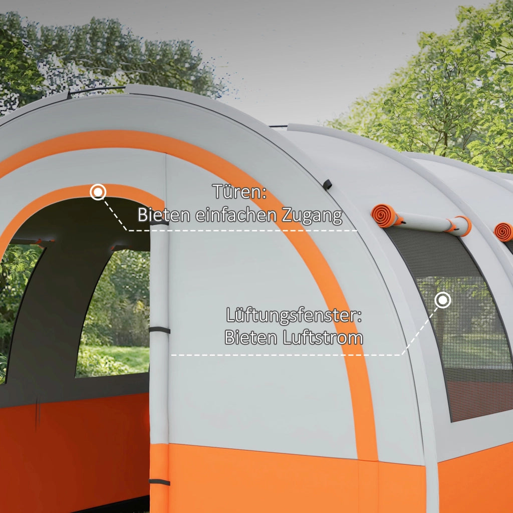 Tenda da campeggio 6 posti ¨C zephmum ¨C cremewei? 300x300 cm