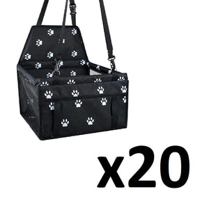 Trasportino per cani VALORA per piccoli animali - Nero x 20