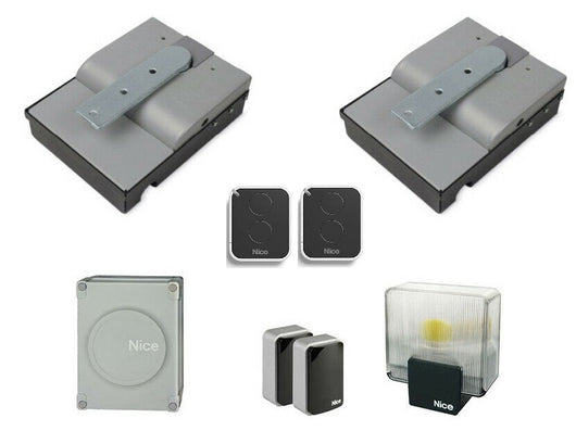 NICE KIT ASFAB2124 AUTOMAZIONE PER CANCELLO INTERRATO X-METRO2124KCE BD S-FAB