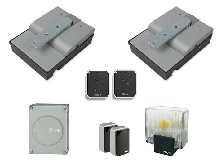 NICE KIT ASFAB2124 AUTOMAZIONE PER CANCELLO INTERRATO X-METRO2124KCE BD S-FAB