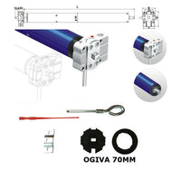 MOTORE TENDE DA SOLE 100KG 50nm MANOVRA EMERGENZA ATTUATORE MOTORIZZAZIONE