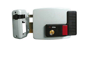 SERRATURA CISA SX 50 ELETTRICA X CANCELLI CON PULSANTE 11731 EN 50 MM SINISTRA