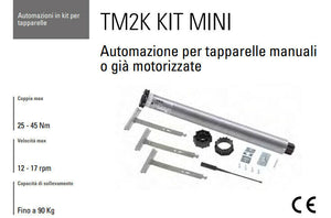 KIT MOTORE TAPPARELLA FAAC 56KG 56 KG 143202 EX 132036 TMK 56 30NM T-MODE