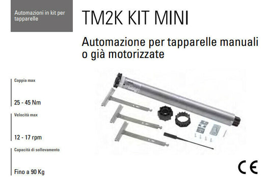 KIT MOTORE TAPPARELLA FAAC 56KG 56 KG 143202 EX 132036 TMK 56 30NM T-MODE