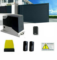 NICE ROAD 400 RD400KCE KIT SET AUTOMATISMO PER CANCELLO SCORREVOLE 400KG 24V DFM