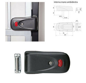 ELETTROSERRATURA ELETTRO SERRATURA CISA ELETTRIKA 1A731 c/ CON PULSANTE 12V