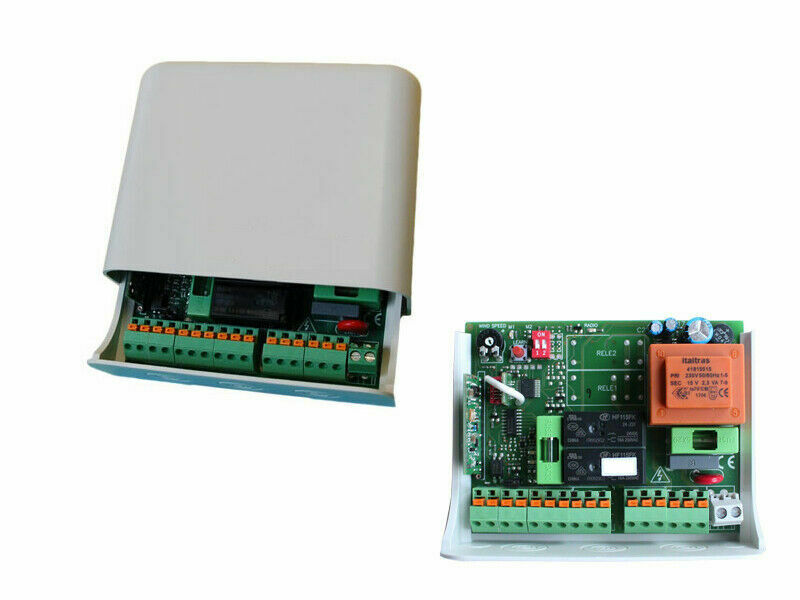 CENTRALE CENTRALINA QUADRO ELETTRONICO PER TENDE DA SOLE TAPPARELLE E VENEZIANE