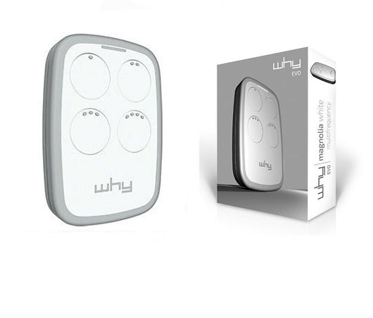TELECOMANDO COMANDO TRASMETTITORE SICE WHY EVO BIANCO FISSO / ROLLING CODE dfm