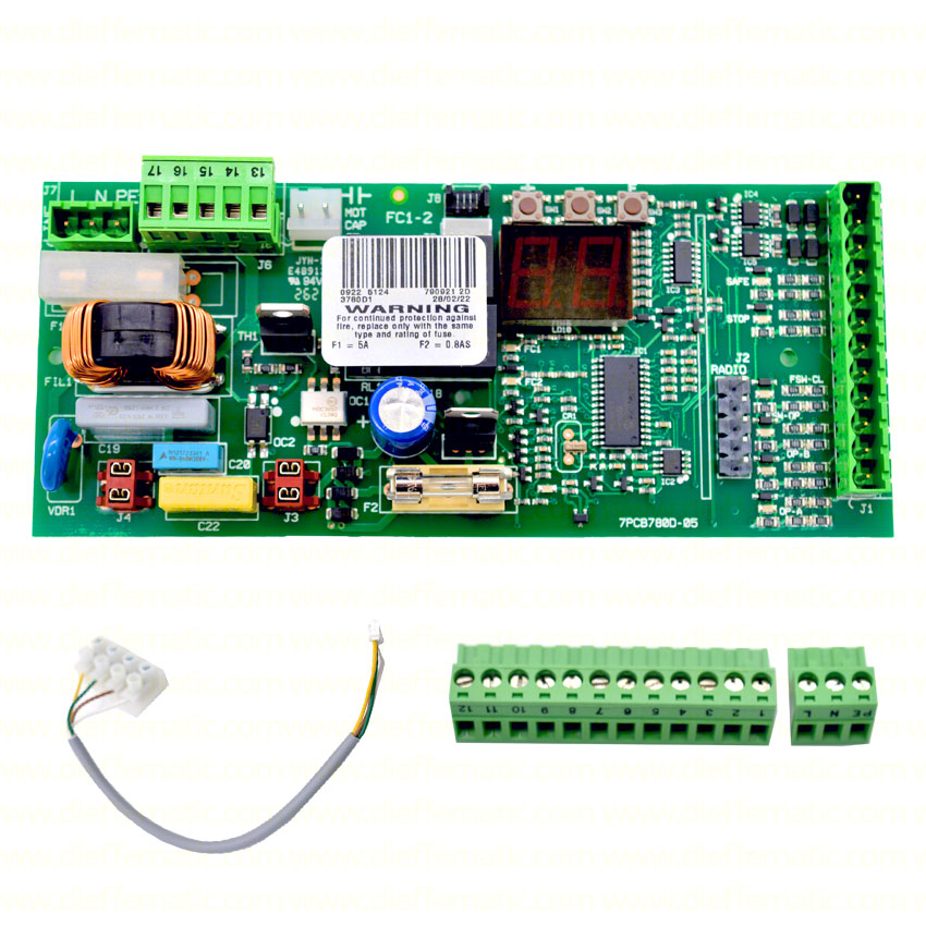 CENTRALE 63000710 ELETTRONICA FAAC 780D EX 7909212 SCORREVOLE 746 844 DFM