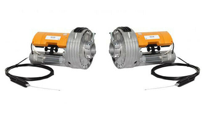 KIT CON 2 MOTORI ACM 340 CON FRENO SERRANDA GARAGE SARACINESCA