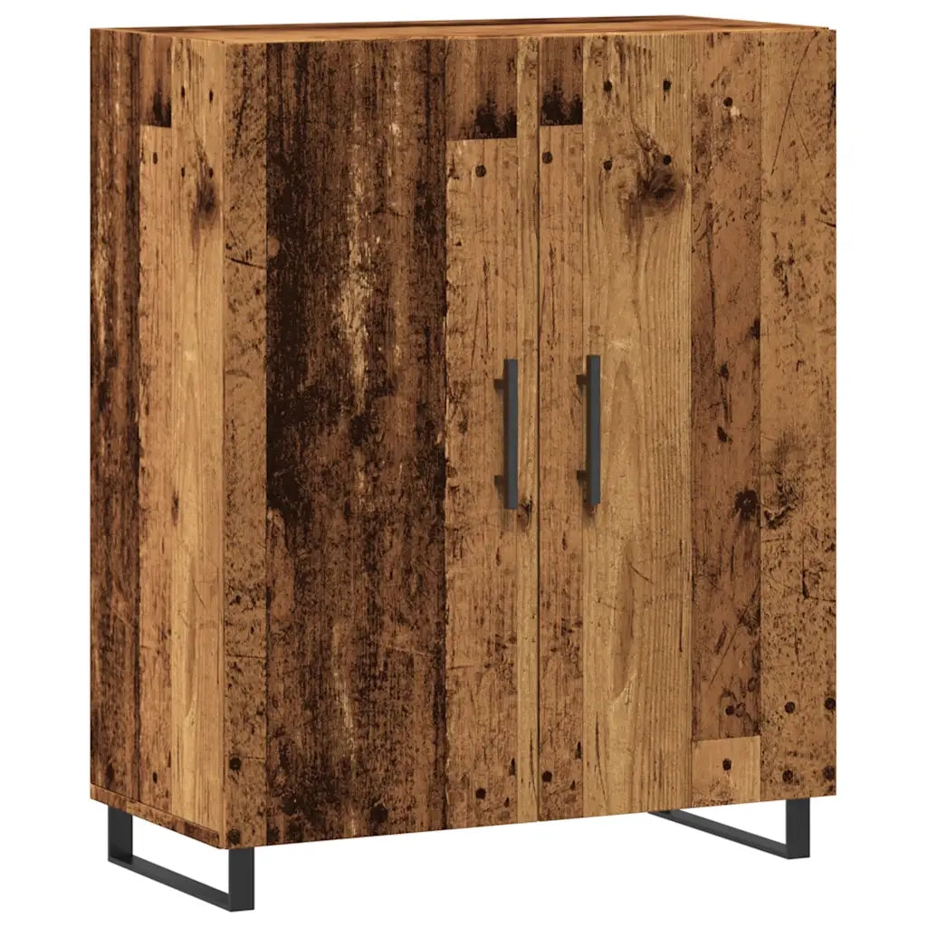 Credenza-Buffet-Armadio da cucina Legno Antico 69,5x34x90 cm in Legno Multistrato 948348