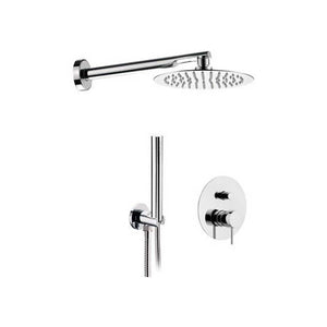 Set doccia a incasso con doccino cromato - Serie X Style