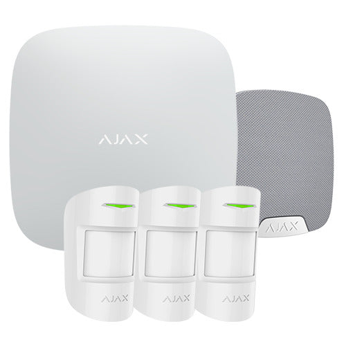 AJAX SISTEMA ALLARME SENZA FILI GPRS/LAN PROT. JEWELLER 868MHZ AJ-HUBKIT-PRO-S
