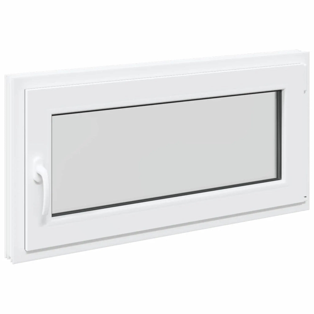 Finestra per Soffitta RISOR 100 x 50 cm PVC e Vetro Bianco CFW3807770