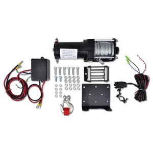 Verricello elettrico 12V 1236kg attrezzi officina garage 3402140