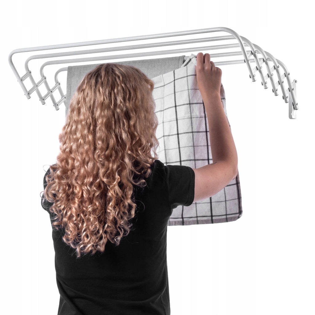 Asciugatrice per bagno KADAX, 80 cm, a parete, a soffietto