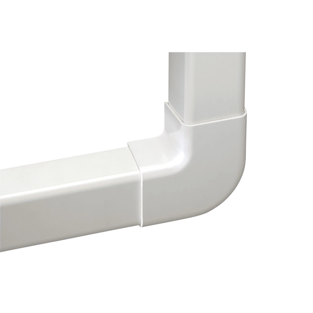 ANGOLO PIANO CANALE CONDIZIONAMENTO 80X60MM