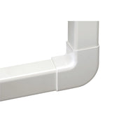 ANGOLO PIANO CANALE CONDIZIONAMENTO 80X60MM