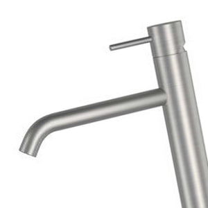 Miscelatore lavabo alto in acciaio inox - Serie X Style Inox