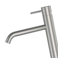 Miscelatore lavabo alto in acciaio inox - Serie X Style Inox