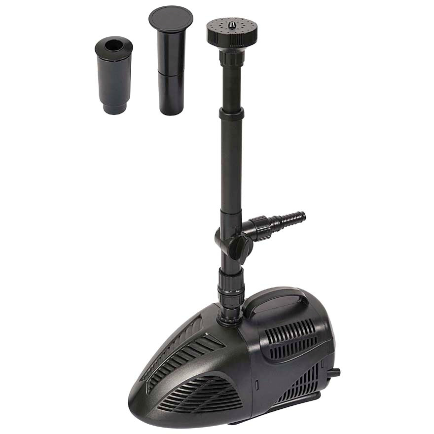 Pompa per Fontana Laghetto Giochi Acqua Deviatore VX 1500 2000 4000 Verdemax Serie: VX 4000