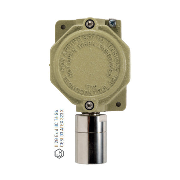 RILEVATORE GAS INDUSTRIALE ANTIDEFLAGRANTE DFM TECTS293 ACCESSORI ANTIFURTO
