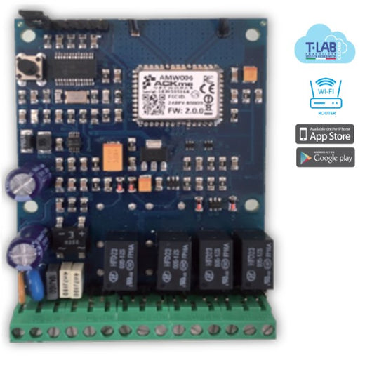 SCHEDA WI-FI PER DOMOTICA SMART DFM TIDOMOWIFI ACCESSORI ANTIFURTO ALLARME NUOVO