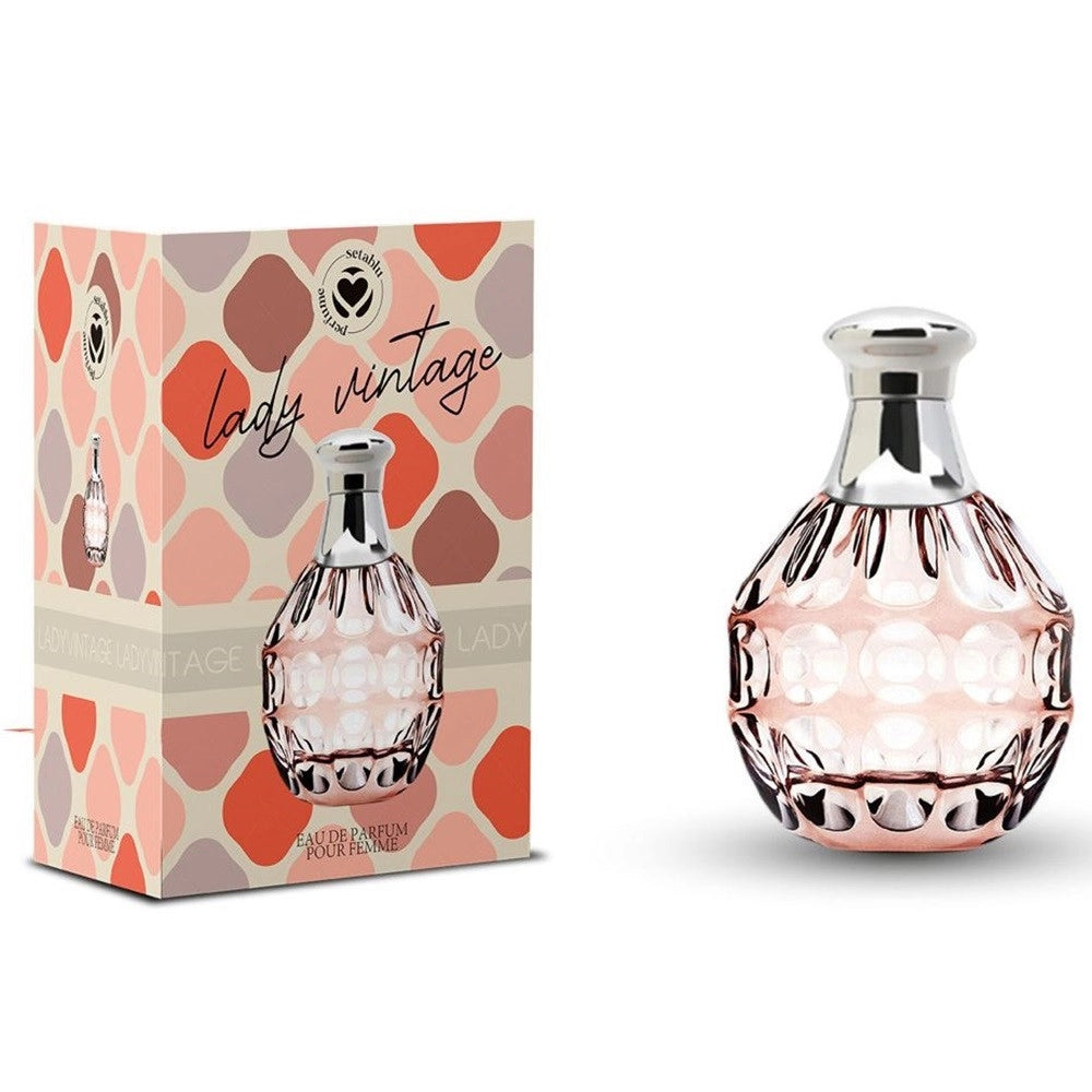 Trade Shop - Profumo Corpo Eau De Parfum Da Donna Lady Vintage Da 100 Ml Fragranza Femminile -