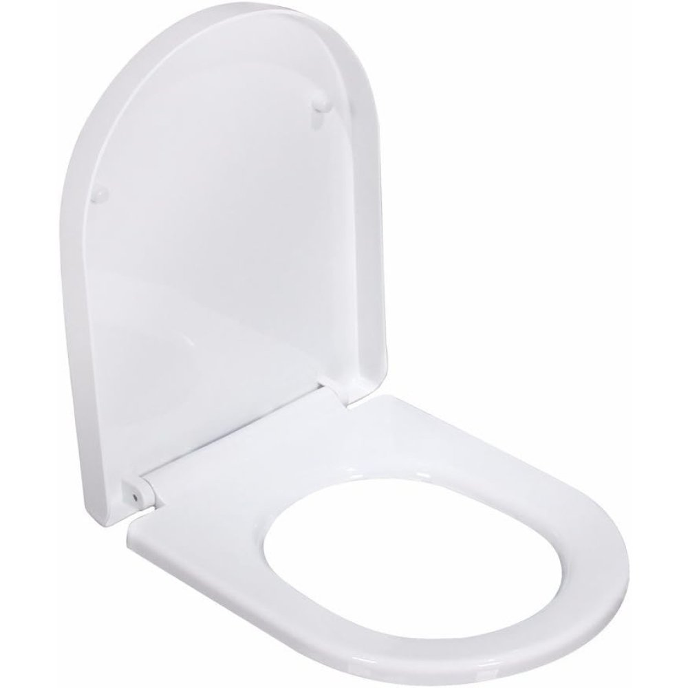 Gaga lusso sedile wc bianco d a forma di u lento soft close bagn