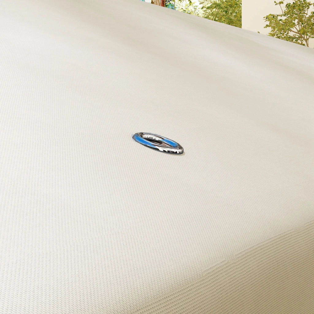 Tetto per Gazebo da Giardino 3x4m ¨C zephmum ¨C Poliestere Beige
