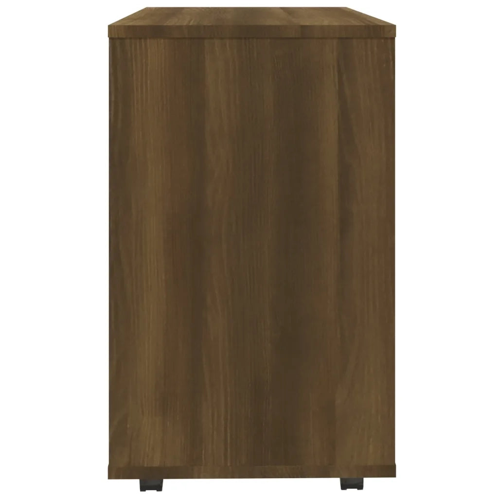 Tavolino da Salotto Rovere Marrone 70x35x55cm Legno Multistrato 815107