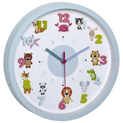 TFA-Dostmann 60.3051 Parete Quartz clock Cerchio Blu, Verde, Rosa