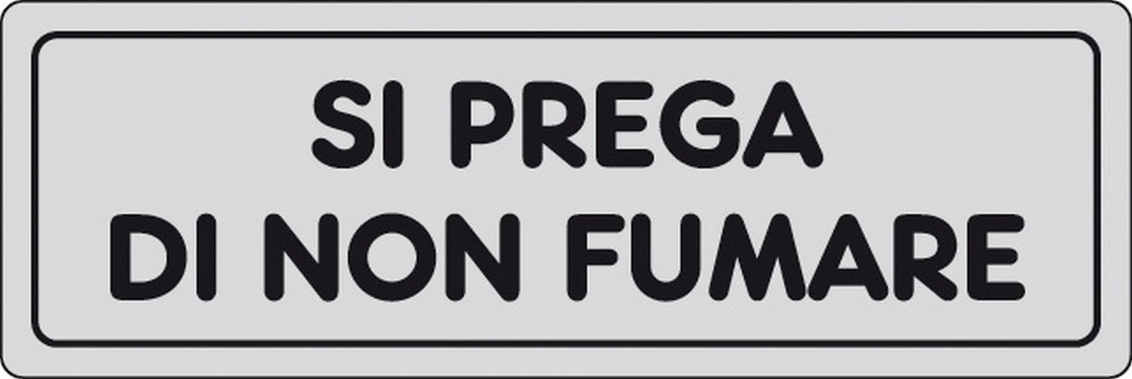 etichetta adesiva 150x50 si prega di non fumare cod:ferx.26465