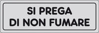 etichetta adesiva 150x50 si prega di non fumare cod:ferx.26465