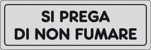 etichetta adesiva 150x50 si prega di non fumare cod:ferx.26465