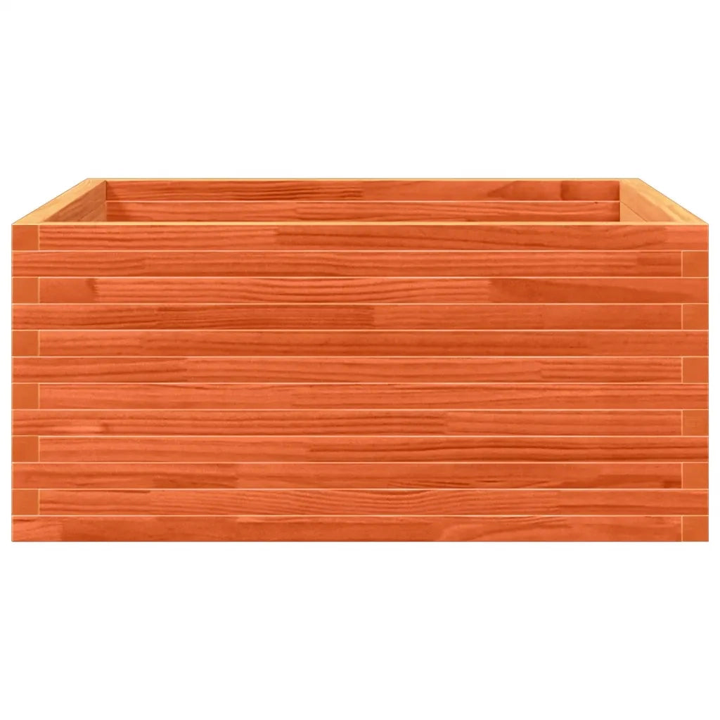Fioriera Giardino 100x100x46 cm Legno Massello Pino