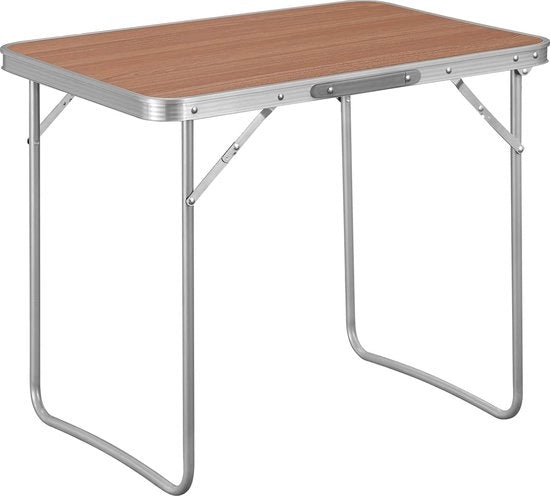 Tavolo da Campeggio Ripiegabile 70x50cm per Picnic e Sport All'Aperto